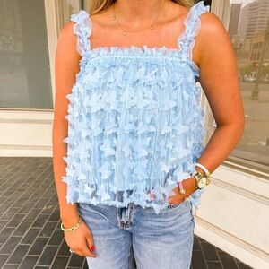 3D Butterfly Top